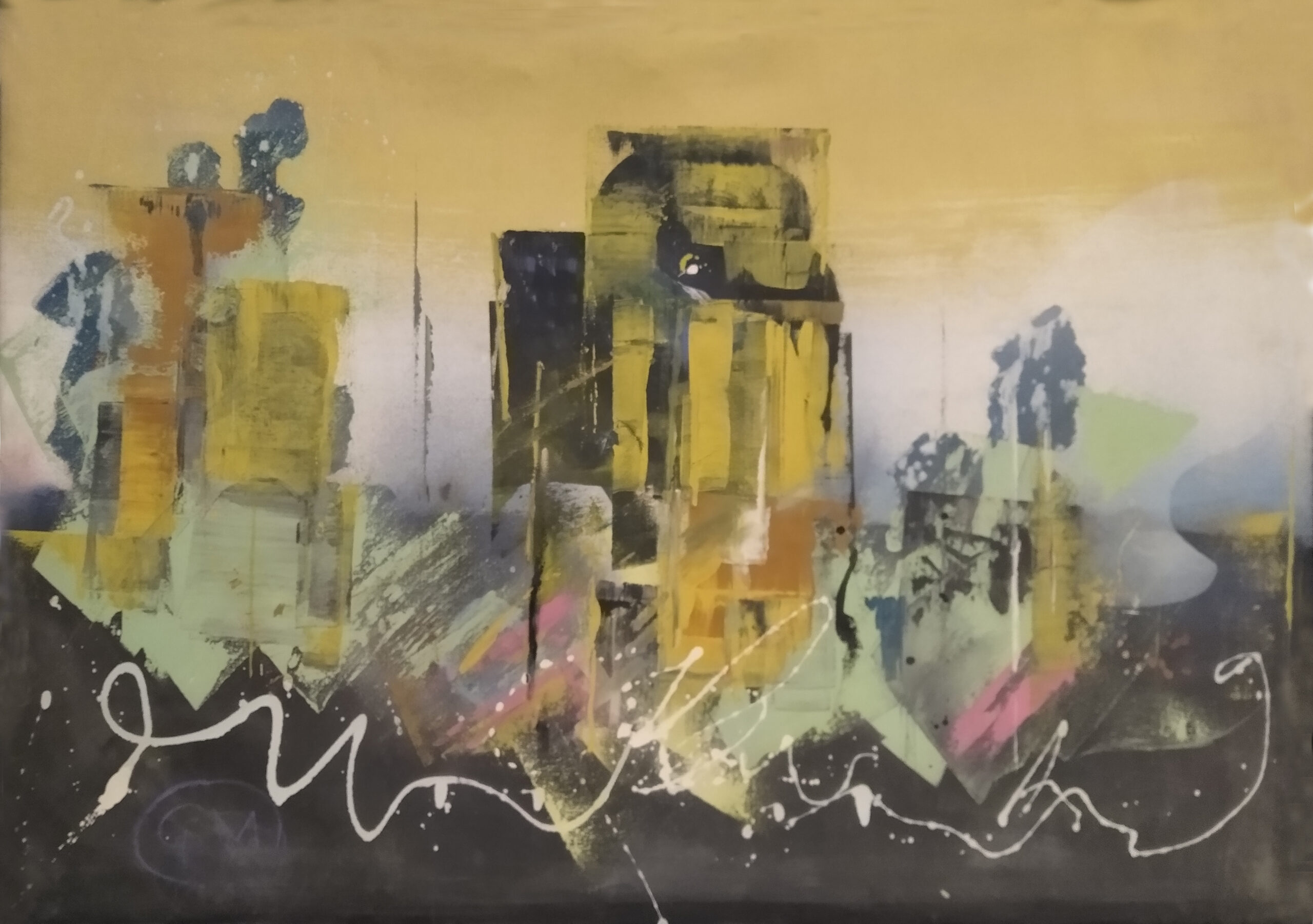 Память. Диптих-правая часть 80х120